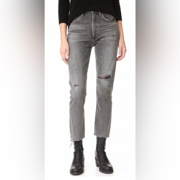 Citizens of Humanity Dree Crop Straight Leg Jean - Picture 11 of 12